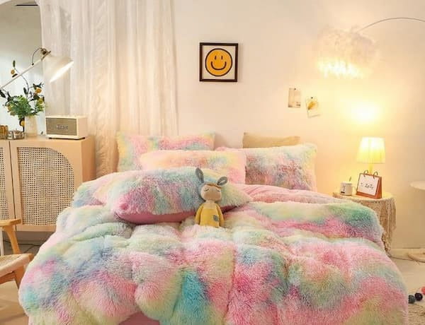 تصویر 3 از رو تختی پشمی لاکچری مناسب اتاق خواب کلاسیک